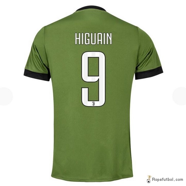 Camiseta Juventus Replica Tercera Ropa Higuain 2017/18